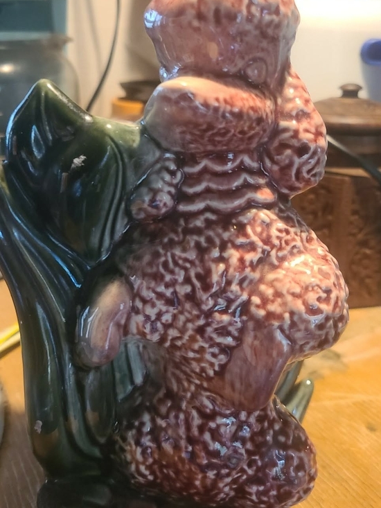 Hull Pottery Other - Hull Pottery Poodle Planter Purple Pink Green Vintage Mcm 60s 50s Make An Offer!